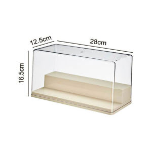 ชั้นวางจอแสดงผลกล่องเก็บของทำมืออะคริลิคโปร่งใส ฟองมาร์ทกล่องแสดงกันฝุ่น กล่องเก็บของแบบหมุนได้