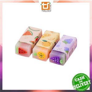 OFM-A74 Penghapus Pensil Karakter Motif Kartun Eraser Pencil Warna Warni Lucu / Alat Tulis