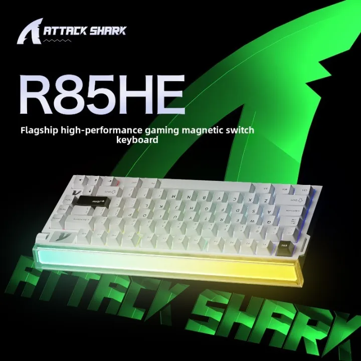 ATTACK SHARK R85HE Wired RGB Magnetic Keyboard Low Latency for Gaming