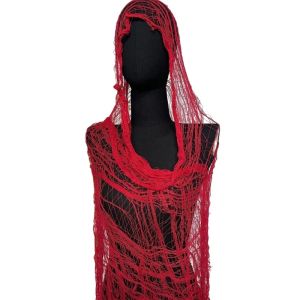 Halloween Hollow Fishing Net Womens Scarf Bridal Cotton Veil Rag Shawl Street Travel Photography Accessories Shoulders H260729