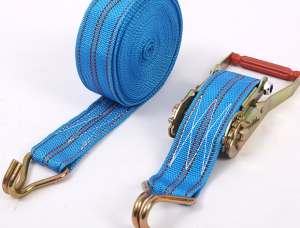 [Original 24 hours delivery] 15M Heavy Duty Adjustable Ratchet Tie Down Strap with Hooks High Strength Cargo Lashing Belt for Truck Motorcycle Car Luggage or Tow Rope Use