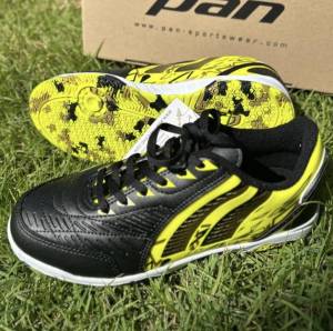 รองเท้ากีฬาฟุตซอลแพน PAN NITRO PF14NA-NB ใช้ได้ทุกสนาม ยึดเกาะหนึบ ใส่กระชับเท้า ออกกำลังกาย Sport