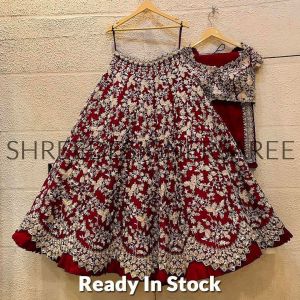 [PRE-ORDER] SEMISTITCHED LEHANGA CHOLI {ETA:2025-12-31}