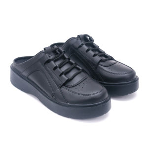 THREE & THREE - Sepatu Sandal Women Mules Flat Slip On Bustong Wanita CRB01