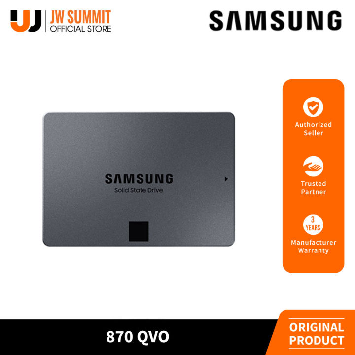 Samsung 870 QVO 1TB/2TB/4TB SATA 2.5" Internal SSD / Solid State Drive