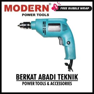 MODERN M2100B Mesin Bor Listrik 10mm Tangan Kayu Besi Electric Drill M-2100B M2100 B M-2100 B