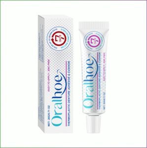 Adhesive Fixed Dentures Bonding Effect Denture Adhesives Adhesion Wearing Comfort Prevents Loosening