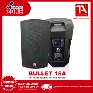 Titanium Audio Bullet 15A 1600Watts Active Speaker 15 inch woofer Bullet-15A