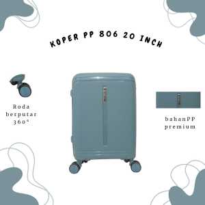 Koper 20 Inch Koper Kabin 806 Koper PP Kunci Kombinasi