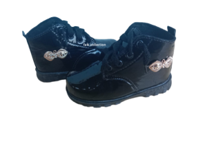 Sepatu Bot anak  perempuan/ sepatu Bot Temali/ Sepatu pesTa anak / Permata