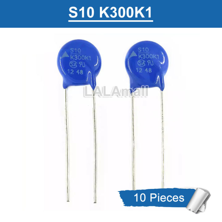14D431K VDR Varistore THT 275VAC 350VDC 430V ±10% Diam.14mm