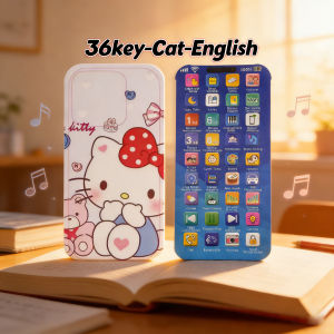 36 Keys Baby English Music Charge Phone Early Education Mobile Phone Learning Mobile Phone Toys
