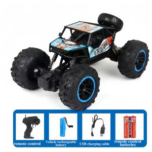 1:16 RC Monster Truck 4WD Alloy Off Road Crawler Car 2.4Ghz Remote Control Bigfoot Racing Toy