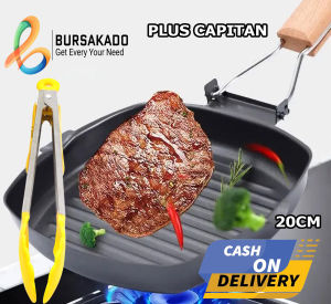 Pemanggang Square Grill Pan 20cm wajan pemanggang