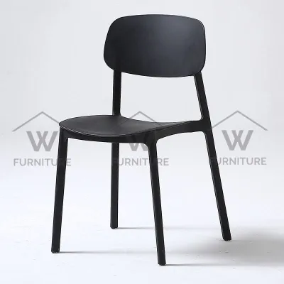 WFURNITURE Nordic Candy Chair Plastic Chair Cafe Chair Dining chair PP CHAIR study chair kerusi cafe kerusi kedai makan