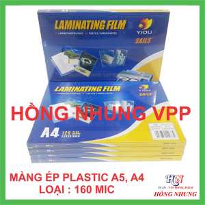 [SALE] Màng Ép Plastic A3 A4 A5 A6 Yidu 2x80 Mic (Laminating Film) Xấp 100 Cái Giúp Lưu Trữ Bảo Vệ Hình Ảnh Giấy Tờ Của Bạn Không Bị Hư Hỏng.