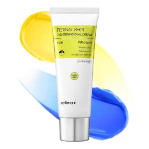 KEM DƯỠNG RETINAL VI GAI CELIMAX THE VITA-A RETINAL SHOT TIGHTENING DUAL CREAM 50ML HÀN QUỐC - 19666 - Hiệu quả gấp nhiều lần Retinol thông thường nhờ rút ngắn bước chuyển hóa giúp săn chắc da cải thiện nếp nhăn và thu nhỏ lỗ chân lông rõ rệt.