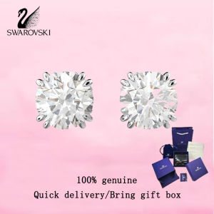 💎 Swarovski 💎 Womens fashion earrings S925 Sterling silver round cut white diamond 5636712 Constanlar stud earrings Valentines Day gift Birthday gift