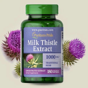 Viên Uống Puritans Pride Milk Thistle Extract 1000mg - Thải Độc Gan Chống Oxy Hóa 180 Viên - - Tăng cường chức năng tiêu hóa kích thích sản xuất mật hỗ trợ tiêu hóa chất béo tốt hơn. - Chống oxy hóa mạnh Silymarin có đặc tính chống oxy hóa cao giúp