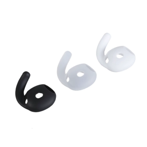 3Sets Ear Hooks Flexible Silicone Earplugs for Pods 4 Eartips Wireless Headphone Silicone Ear Hook Set