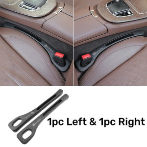 1/2Pcs Mercedes AMG Car Seat Gap Filler Leak-Proof Strip Seat Side Gap Plug Auto Interior Accessories Storage with Card Slot for Mercedes Benz C Class W207 W211 W205 W212 W204 W2