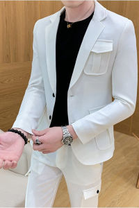 Áo vest áo vest nam tay dài phong cách hàn quốc cực sang trọng đầy thu hút trẻ trung năng động thời thượng - N45