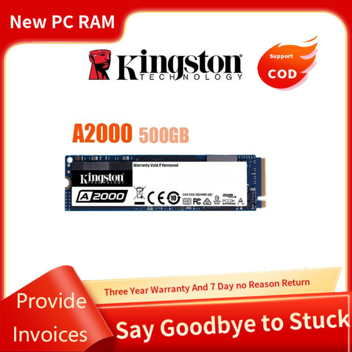 【Free shipping】Kingston A2000 250GB 500GB 1TB NVMe PCIe SSD Disco SSD ...