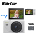 【KiTBEEZ KP-2】 Digital Camera 64MP WiFi Digital Camera 4K 18X Digital Zoom 180° Flip Screen Selfile Vlog Video Recorder YouTube. 