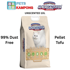 America Litter Unscented Tofu 10L