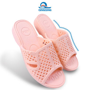 Dép Tổ Ong Asia HỒNG NHẠT Cao Cấp Siêu Nhẹ Đế Dày 3.4cm Chống Trơn Trượt FORM CHUẨN