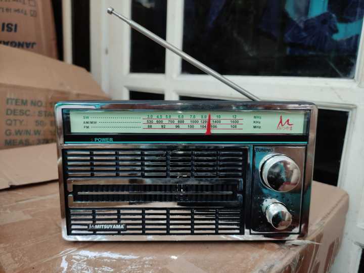 Radio Jadul Radio FM - AM - SW Radio Portable Radio Antik Sound Volume