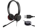 Jabra Evolve 30 II MS Stereo USB with 3.5mm Jack Headset/Music Headphones. 