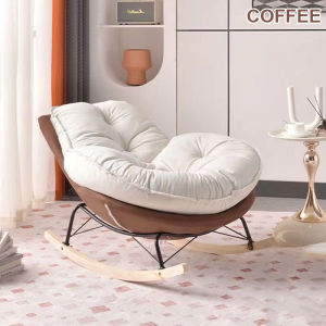 เก้าอี้โยก ห้องนอน เก้าอี้โซฟา โลหะเก้าอี้เลานจ์มีสไตล์สําหรับห้องนั่งเล่น