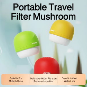 Faucet Filter Pressurized Showerheads for Splash Protection Stylish Look Water Purification Device