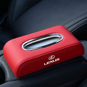 Lexus Premium Leather Car Tissue Box is250/ CT200h ES250 GS250 IS250 LX570 LX450d NX200t RC200t/ rx300/ rx330/ rx350 high quality