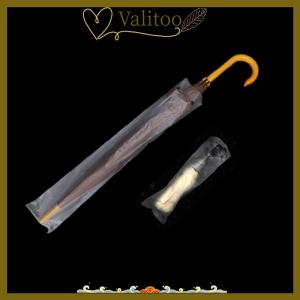[Valitoo] 100Pcs Dùng Một Lần Ô Túi Trong Suốt Không Thấm Nước Nhựa Ô Bìa Cho Sảnh Khách Sạn Ô Cửa Túi
