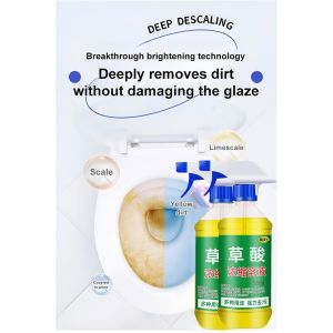Household bathroom oxalic acid cleaner/Descaler Stain Scale Remover Tea Pot Cleaner Kettle Descaling Ag (1) 家用浴室草酸清洁剂