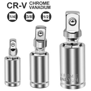 บล๊อกข้อต่อเพิ่ม ข้อลดขนาด ตัวแปลงลูกบล็อก ข้อต่อบล็อค 1/2 (4หุน)3/8 (3หุน)1/4 (4หุน) ตัวแปลงบล็อก CRV บ็อกอเนกประสงค์ มาใหม่