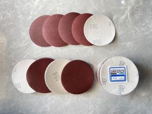 Amplas Bulat 4" Hss 100 pcs Grade P80 Amplas Bulat Velcro Hss 4inch P80 -Amplas Velcro 4in