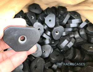 ยางฐานตู้ลำโพง 8 ตัว ชุดของ 46x11mm ยางรองตู้ลำโพง ทรงสวย วัสดุยาง+แหวนเหล็ง แข็งแรง ตั้งแต่เวลา 30 นาที ที่สุดท้าย