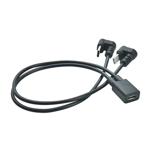 เอาต์พุตคู่ Micro5P ตัวเมียเป็น Type C ตัวผู้พร้อมสายสายชาร์จตัวผู้ Micro5P สำหรับสมาร์ทโฟนและอุปกรณ์แท็ปแล็ต30ซม.