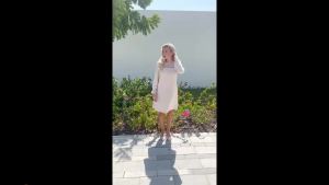 Dokotoo Womens Autumn Dress 2025 round Neck Long Sleeve A Straight-Leg Dress Solid Color LooseDress