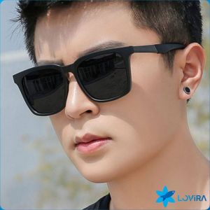 LoviRa Sunglasses for men with Mercury lenses/polarized glasses Korean style