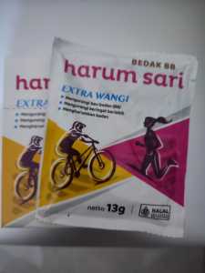 ECER - Harum Sari Bedak Deo Badan 1 Sachet Menghilangkan Bau Ketiak