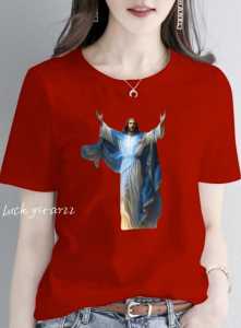 TERBARU KAOS OBLONG YESUS/POLOS PRIA DAN WANITA