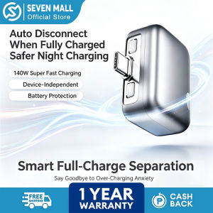 140W Type-C Smart Auto Stop Charging Separator Fast Charger Phone Adapter Physical Full Charge Disco