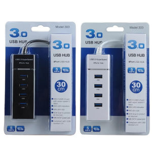 Usbhub3.0 Four - Port High | Barangan Berkualiti Reka Bentuk Praktikal Mudah Guna