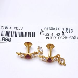 JIN JING SUBANG INDIA EMAS 916 1.98g/2.01g/2.40g