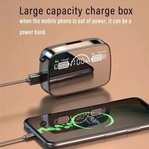 🎧COD + ต้นฉบับ + คลังสินค้าพร้อม🎧M19 TWS ใหม่หูฟังบลูทูธกันน้ำและหูฟังไร้สายง่ายต่อการเชื่อมต่อเสียงที่มีคุณภาพ