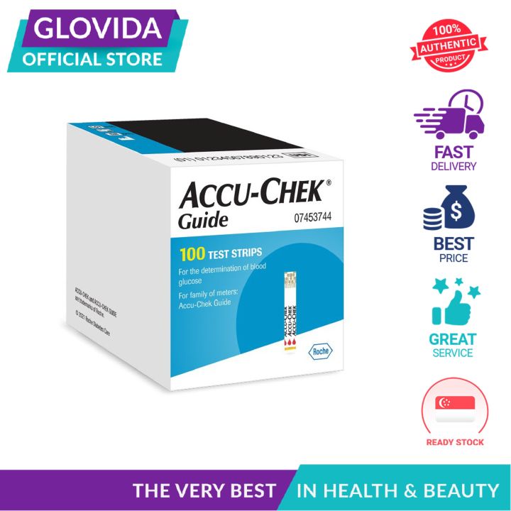 Accu-Chek Guide Test Strips 50's/100's/Meter + Test Strip 50's Combo ...